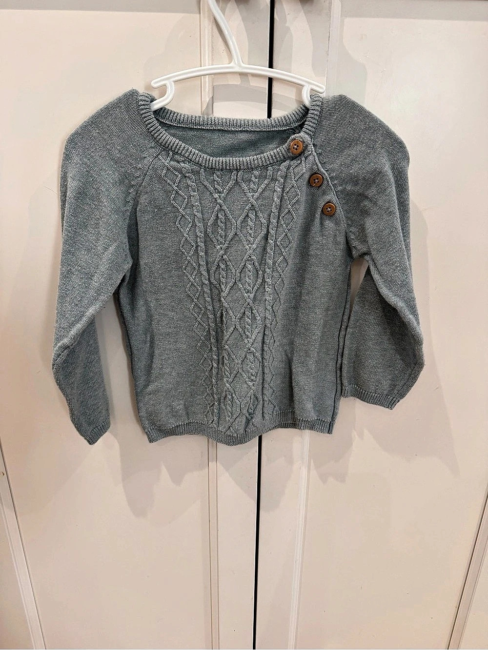 Green 12-18m cotton Sweater